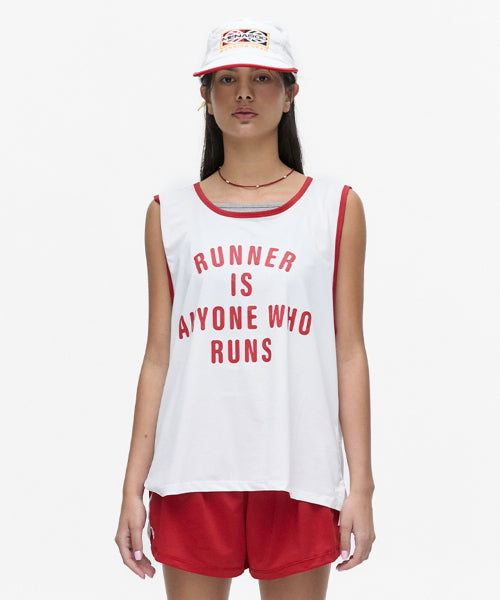 MESH RUNNER CLUB SLEEVE - 2 COLORS WHITE