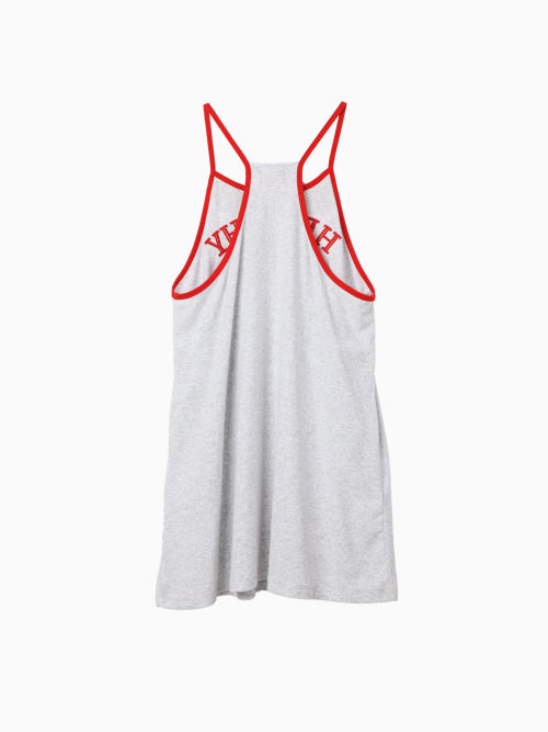 MENASOO SUMMER BASIC TERRY STRAP ONEPIECE - 2 COLORS GREY