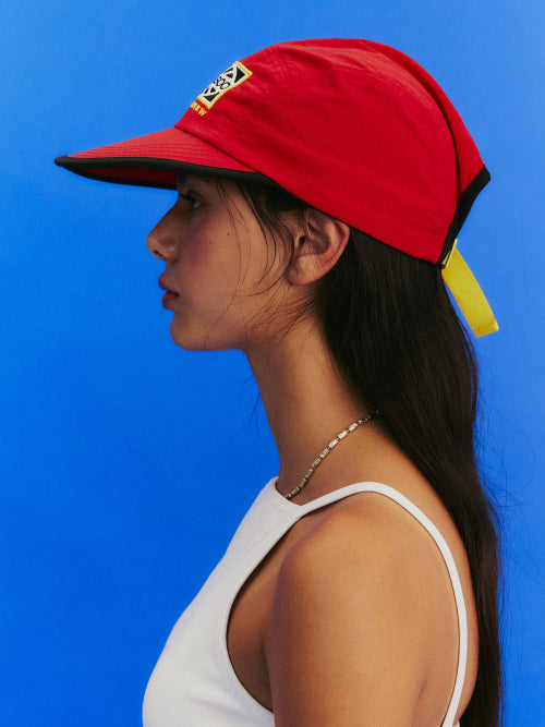 MENASOO TRACK CAMPCAP - 2 COLORS RED