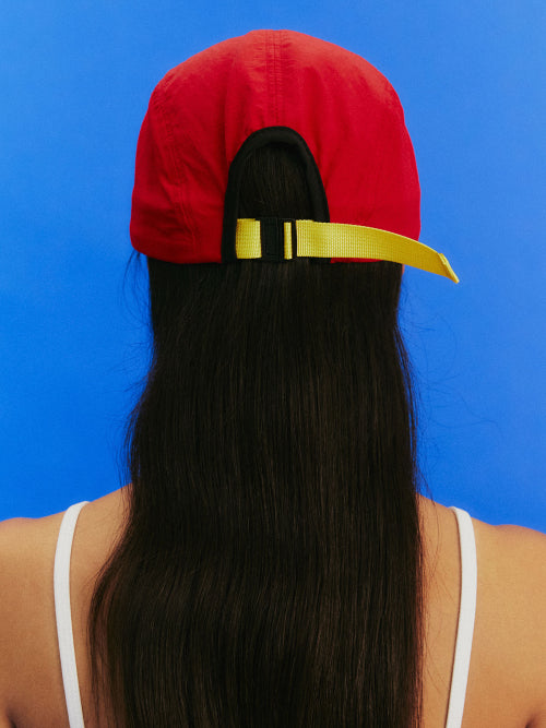 MENASOO TRACK CAMPCAP - 2 COLORS RED