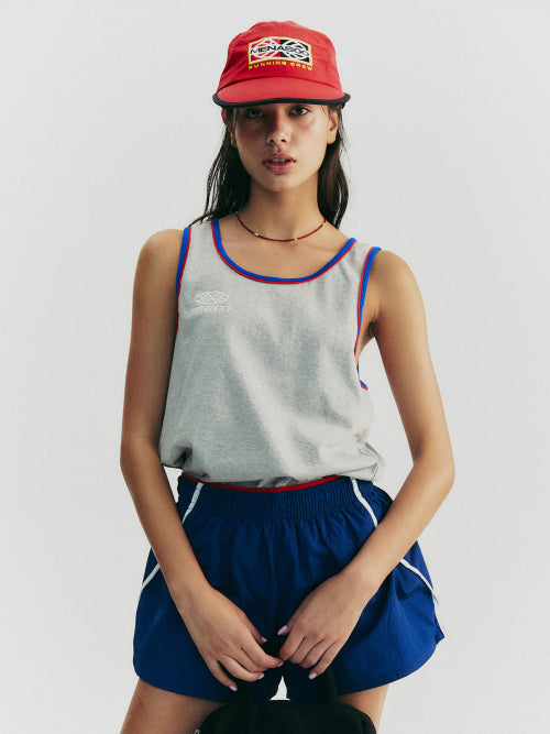 MENASOO TRACK CAMPCAP - 2 COLORS RED