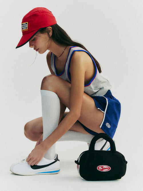MENASOO TRACK CAMPCAP - 2 COLORS RED