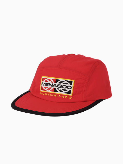 MENASOO TRACK CAMPCAP - 2 COLORS RED