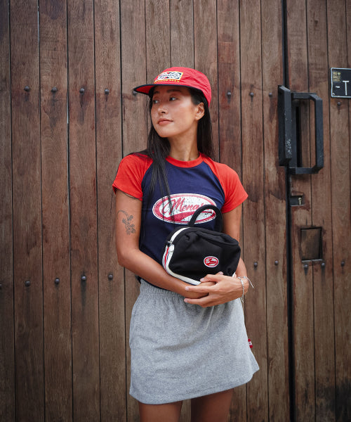 MENASOO TRACK CAMPCAP - 2 COLORS RED