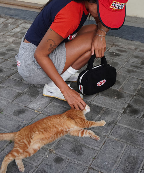 MENASOO TRACK CAMPCAP - 2 COLORS RED