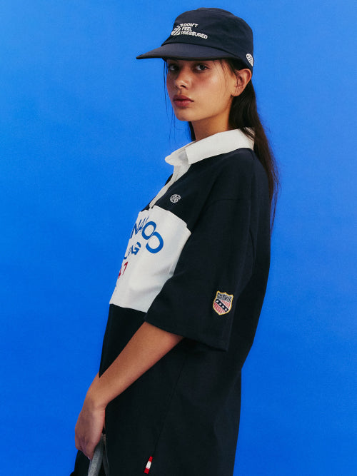 DONTPRESSURED CAMP CAP NAVY