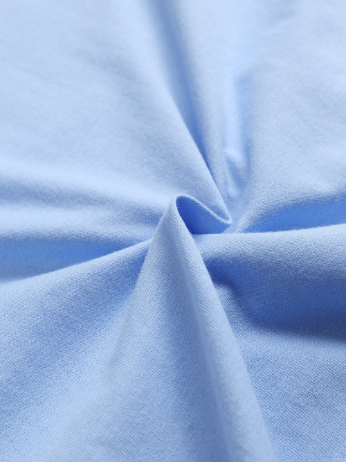 SMALL HEARTTRACK OVER FIT TEE - 3 COLORS BLUE