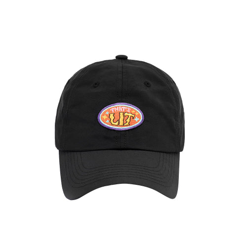 UV PROTECTION SUPPLEX BALL CAP - LIT BLACK