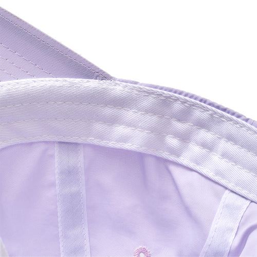 UV PROTECTION SUPPLEX BALL CAP - LOGO - 4 COLORS LAVENDER