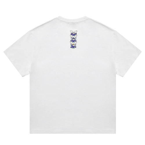 STREET SOCKS UP SHORT SLEEVE T-SHIRT WHITE