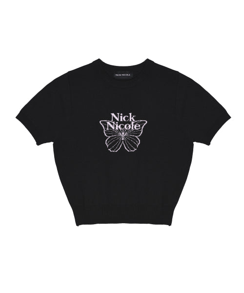 MINI BUTTERFLY SIGNATURE HALF KNIT #徐睿知同款! - 3 COLORS SILVER