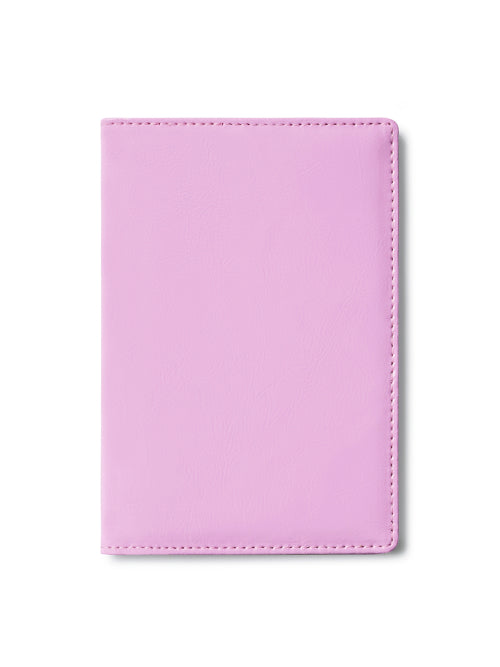 CRINKLE PASSPORT CASE SAGE - 5 COLORS PINK