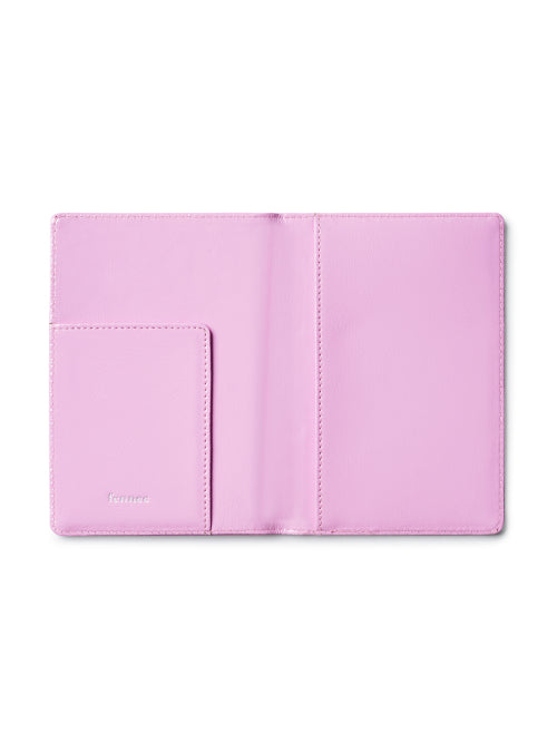 CRINKLE PASSPORT CASE SAGE - 5 COLORS PINK