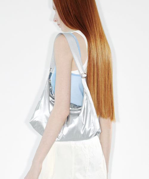 MEDIUM HOBO - 2 COLORS SILVER