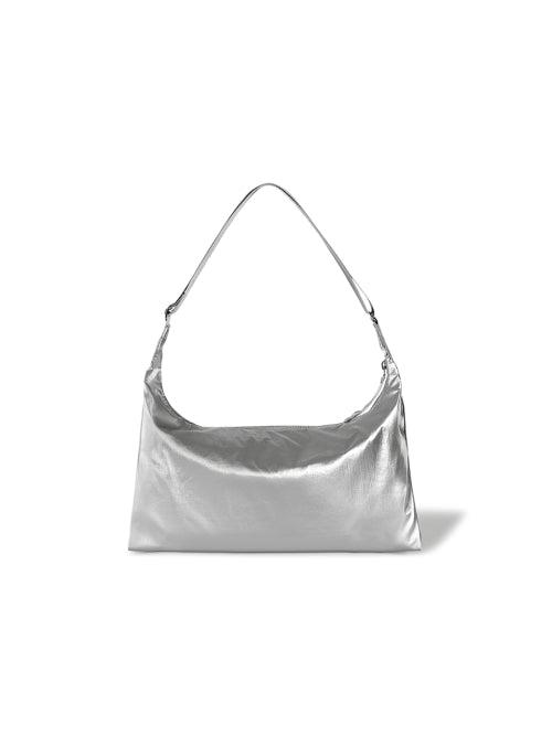 MEDIUM HOBO - 2 COLORS SILVER