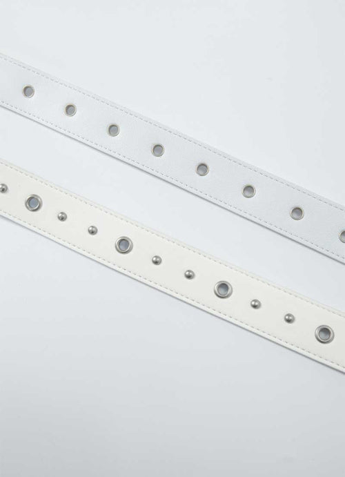 TWINS EYELET BELT - 2 COLORS