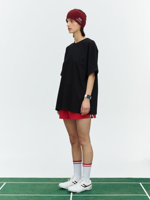 SMALL HEARTTRACK OVER FIT TEE - 3 COLORS AS SHOWN