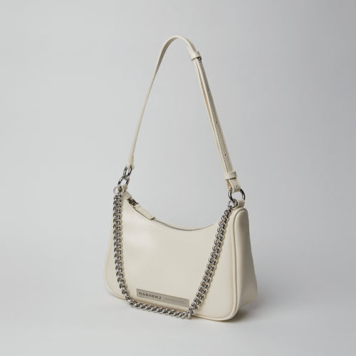 SAGE CHAIN SHOULDER CROSSBODY BAG - 4 COLORS BLACK