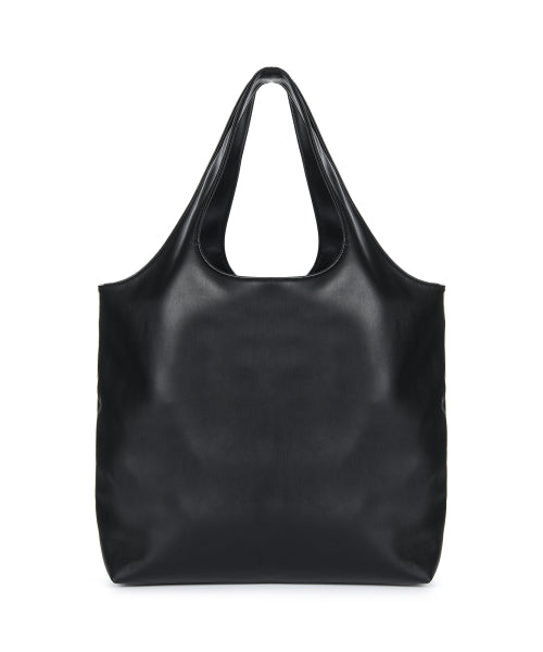 NICOLE BIG SHOPPER BAG #徐睿知同款! - 2 COLORS BLACK