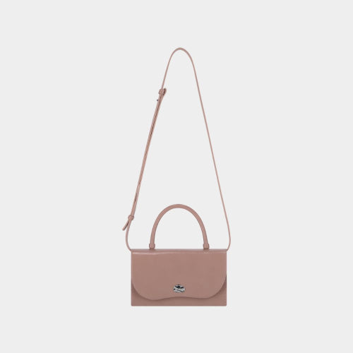ARCH SQUARE TOTE CROSSBODY BAG - 2 COLORS PINK