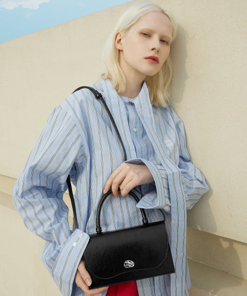 ARCH SQUARE TOTE CROSSBODY BAG - 2 COLORS PINK
