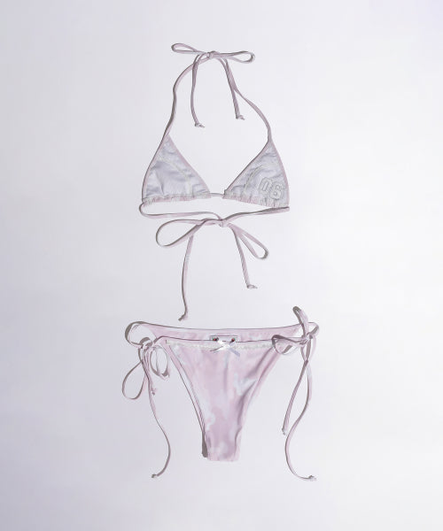 CAMO REVERSIBLE MICROKINI FOREST - 2 COLORS PINK