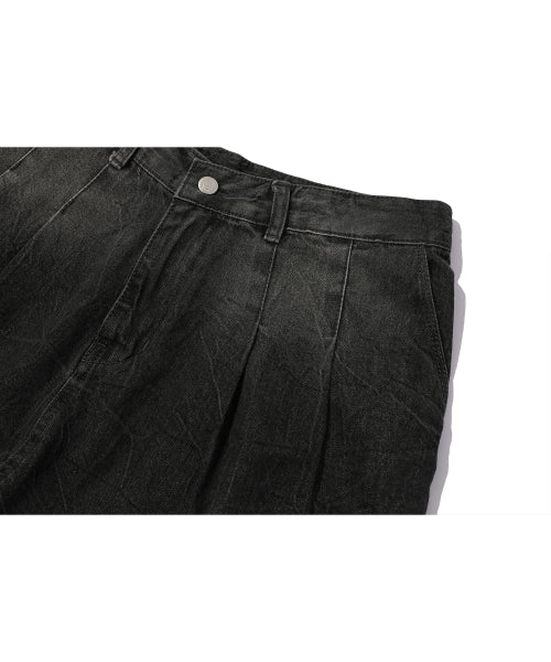 BERMUDA DENIM - 2 COLORS BLACK