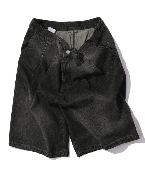 BERMUDA DENIM - 2 COLORS BLACK