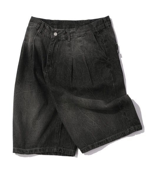 BERMUDA DENIM - 2 COLORS BLACK