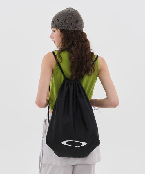 DRAWSTRING BAG BLACK