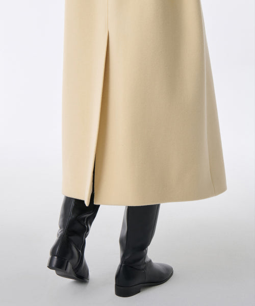 WOMENS CASHMERE BLEND BALMACAAN ROBE COAT #韓韶禧同款! - 8 COLORS BUTTER