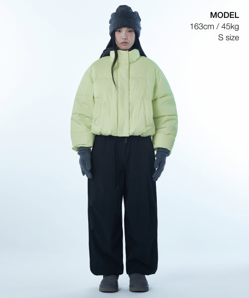 WOMENS DAILY PUFFER SHORT PADDING JACKET #韓韶禧同款! - 10 COLORS AS SHOWN