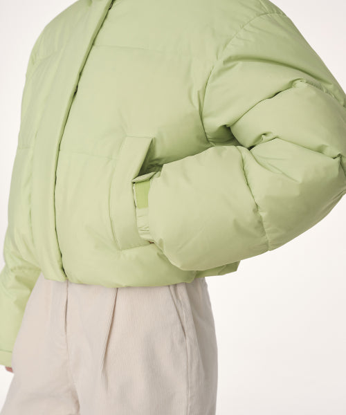 WOMENS DAILY PUFFER SHORT PADDING JACKET #韓韶禧同款! - 10 COLORS AS SHOWN