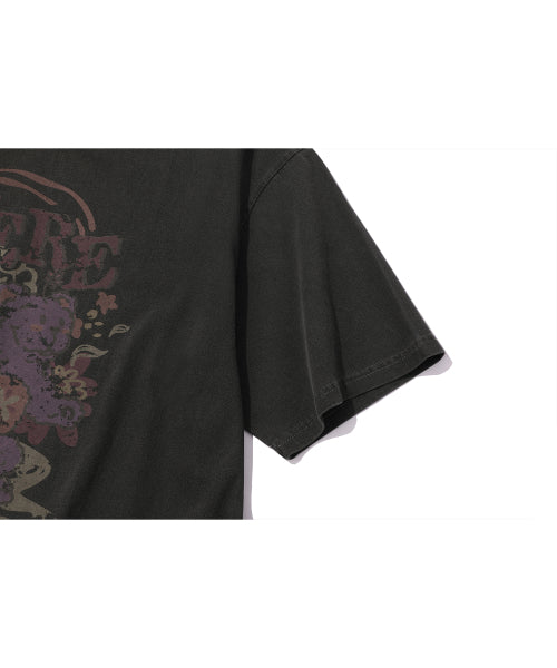 EVERYWHERE TEDDY SHORT SLEEVE TEE - 2 COLORS BLACK