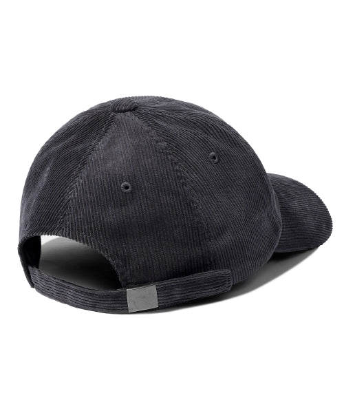 ANGEL CORDUROY BALL CAP - 4 COLORS CHARCOAL