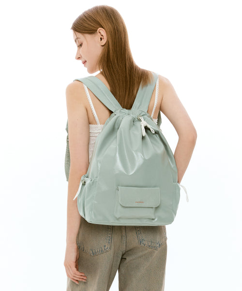 MARIGOLD DRAWSTRING BACKPACK GOLD
