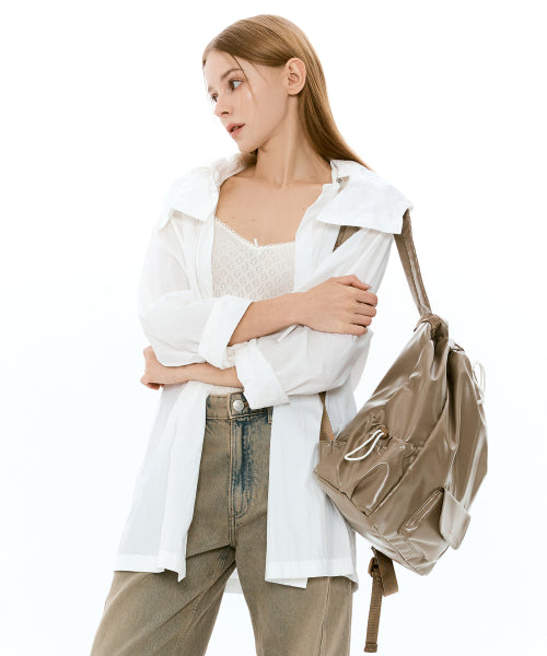 MARIGOLD DRAWSTRING BACKPACK GOLD