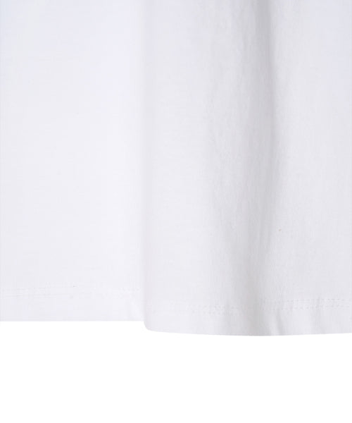 MENASOO HEARTTRACK LONG SLEEVE T SHIRT - 3 COLORS WHITE
