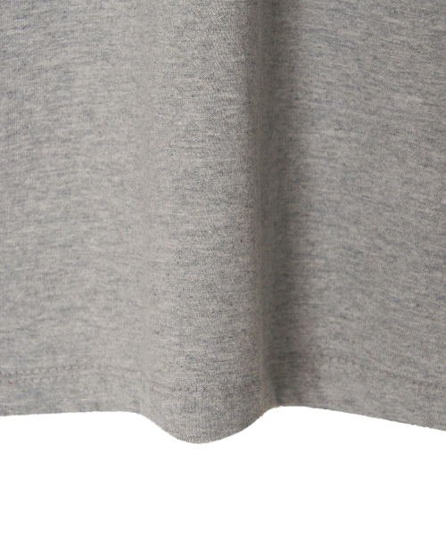 MENASOO HEARTTRACK LONG SLEEVE T SHIRT - 3 COLORS MELANGE