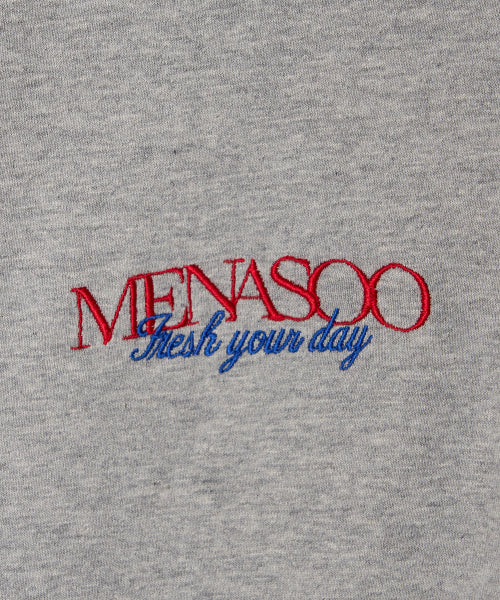 MENASOO HEARTTRACK LONG SLEEVE T SHIRT - 3 COLORS MELANGE