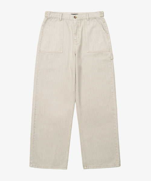 CARPENTER FATIGUE WORK COTTON PANTS GREY