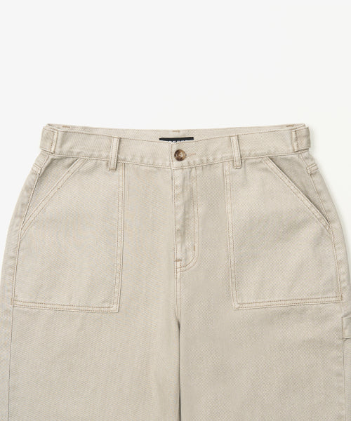 CARPENTER FATIGUE WORK COTTON PANTS GREY
