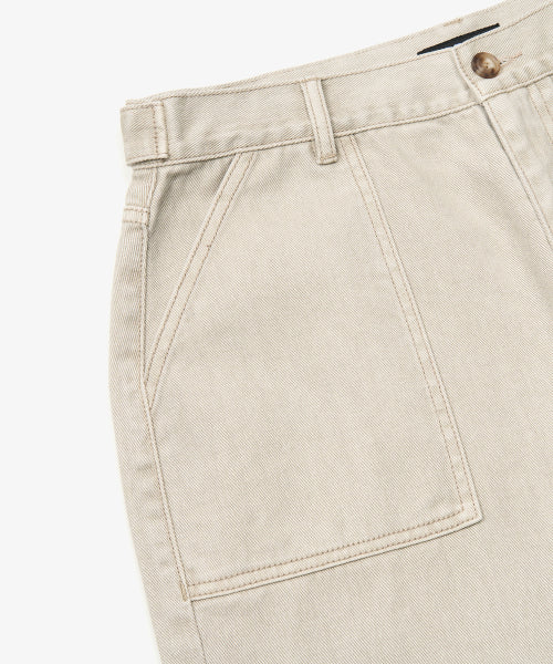 CARPENTER FATIGUE WORK COTTON PANTS GREY
