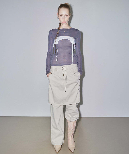 MY GO TO TENCEL TEE MAUVE - 5 COLORS CHARCOAL