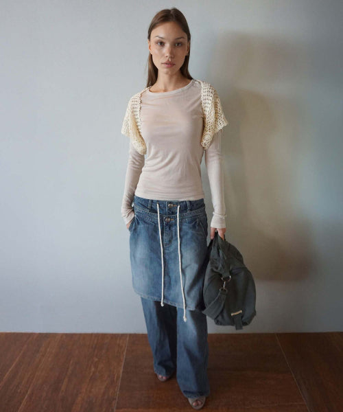 MY GO TO TENCEL TEE MAUVE - 5 COLORS AS SHOWN