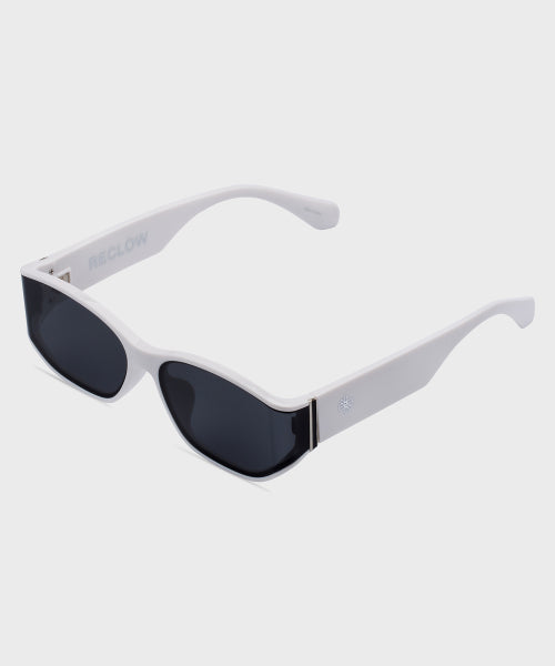 RC SNOW CRYSTAL NO.1 SUNGLASSES - 3 COLORS WHITE