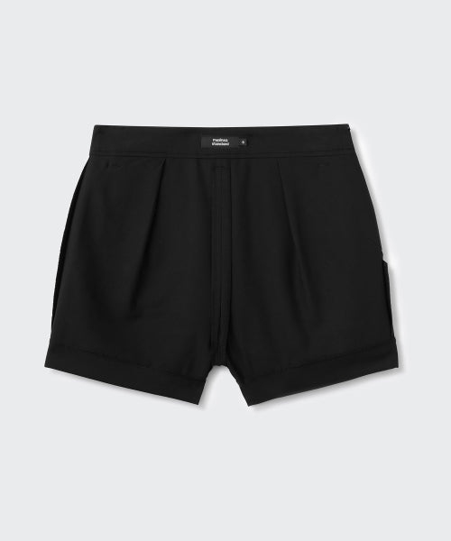 WOMENS LAYERED MINI SKORT #韓韶禧同款! - 4 COLORS BLACK