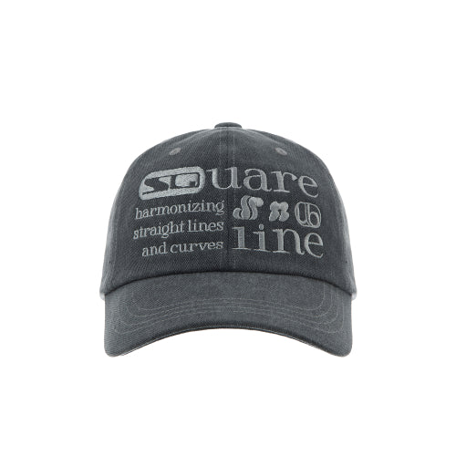 SQ LETTER BALL CAP BAG - 2 COLORS BLUE
