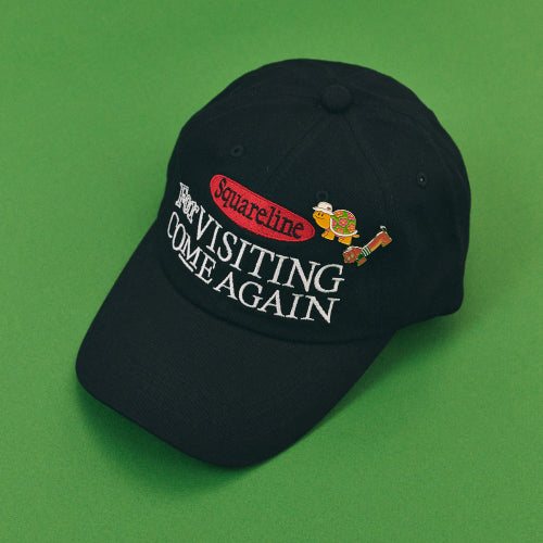 VISITING COME AGAIN BALL CAP BAG - 5 COLORS BLUE
