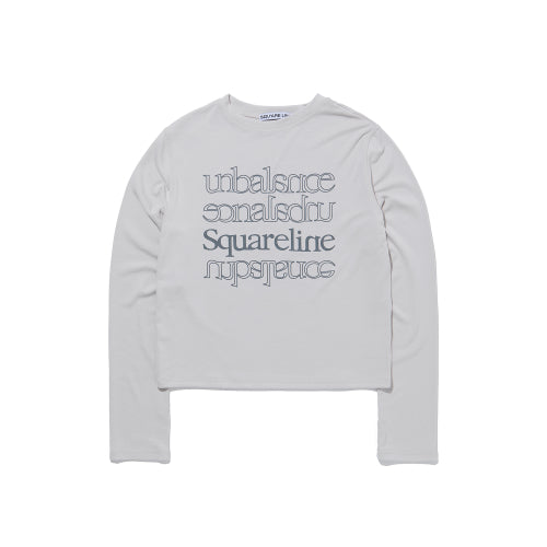 UNBALANCE LONG SLEEVES BAG - 2 COLORS CHARCOAL